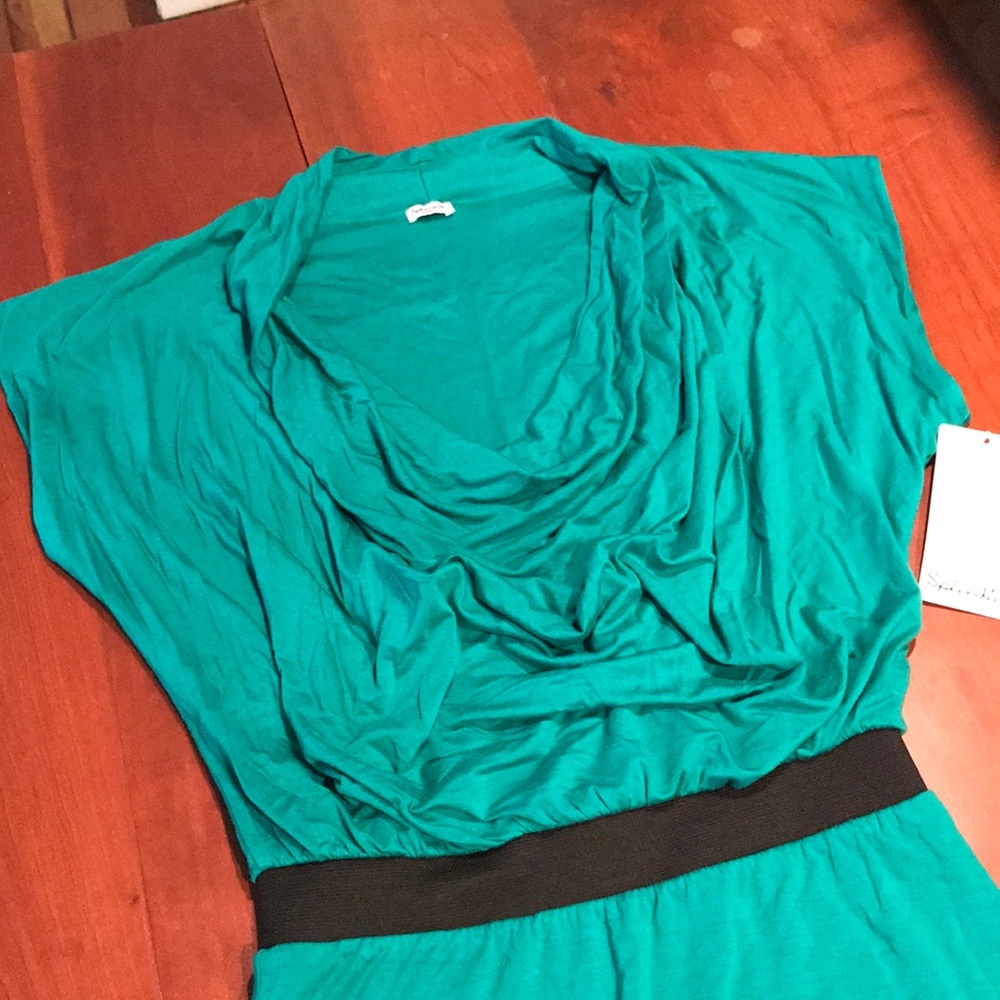 Beautiful NWT Splendid Jade Cowl Neck Dress Size S - Picture 3 of 5